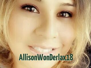 AllisonWonDerlax18
