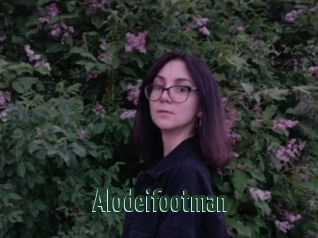 Alodeifootman